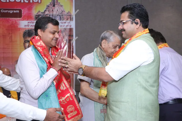 Guests and members greeting one another at the gathering, photo 25, Shapath Grahan, 4 July 2026